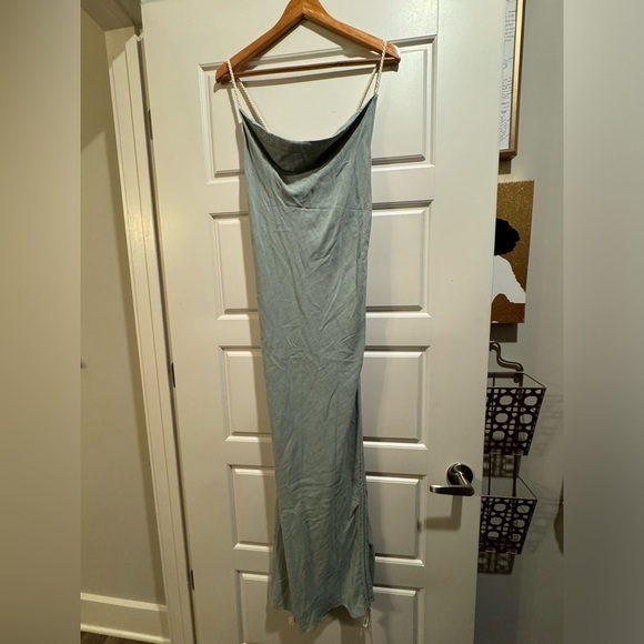 Jade. Green. JLUXLABEL Dress. Rope Detail. Adjustable Length. - Picture 5 of 8